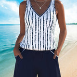 Amanda casual swimsuit with pocket and V-neck