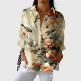 Maddie - Lightweight Colourful Shirt with Print