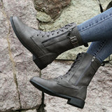 Erika - Orthopedic Leather Boots