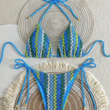 Grace - Crochet Look Triangle Bikini