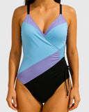 Striped Blue