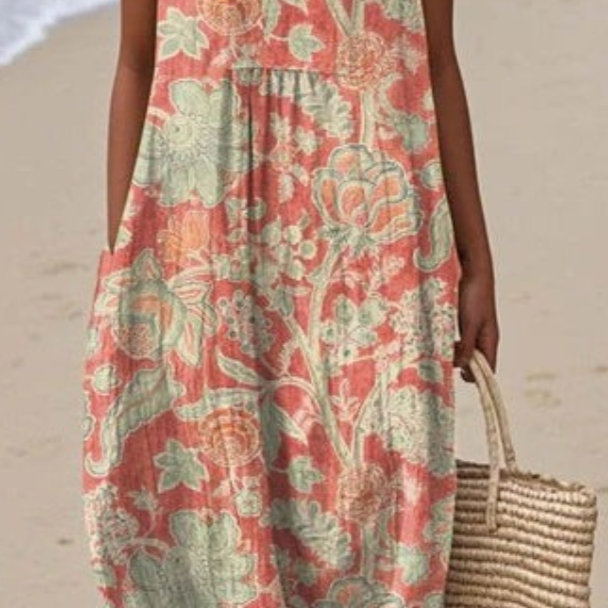 Elis - Vintage Floral Dress