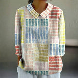 Daisy - Colourblock Dash Blouse