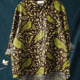 Lola - Casual Vintage-Style Blouse with Floral Pattern