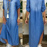 Ibiza - Maxi Denim Dress