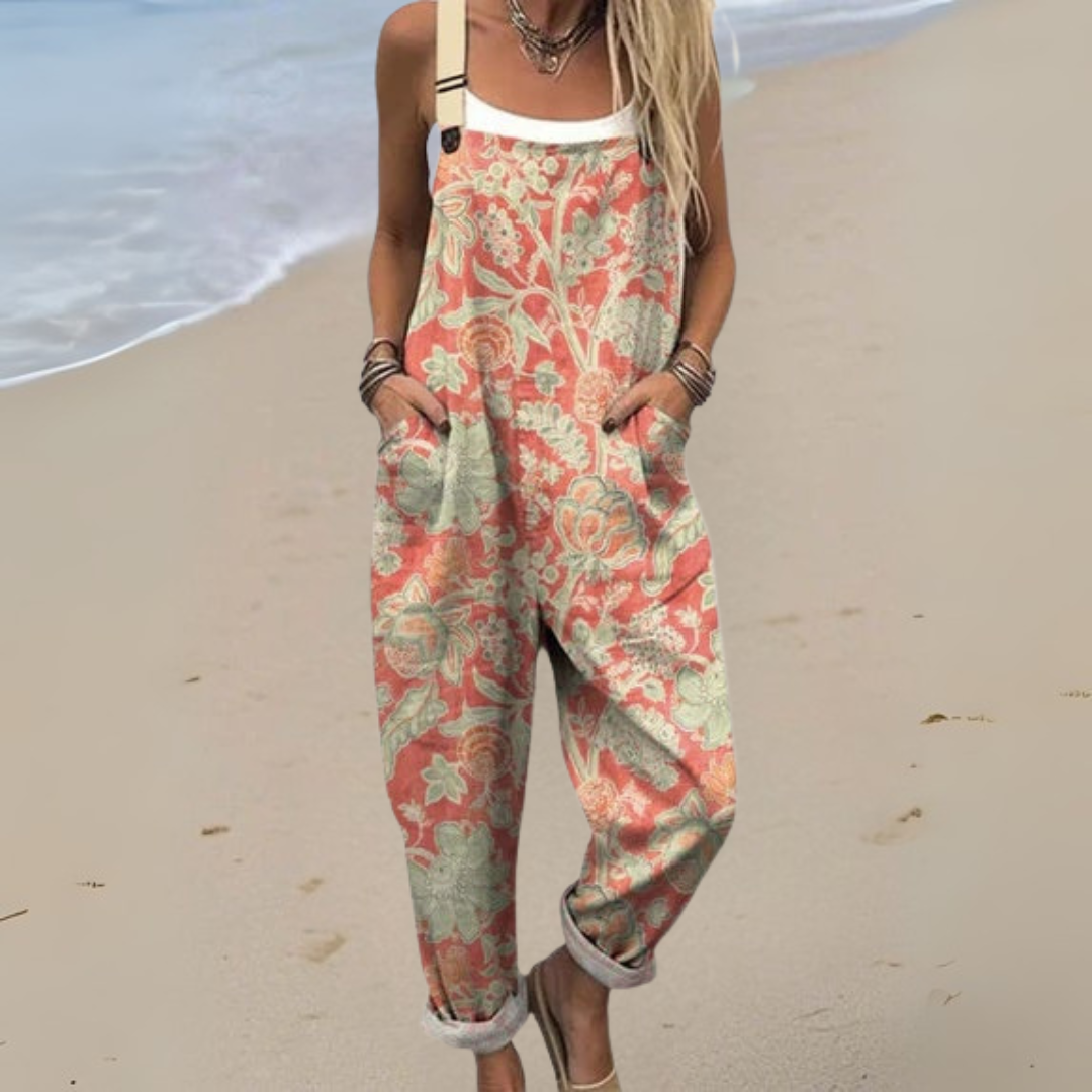 Joan - Retro Floral Dress