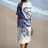 Meredith - Ocean-Inspired Dress