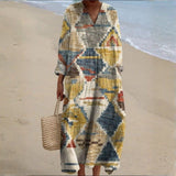 Nell - Bohemian Inspired Dress with Ethnic Prints
