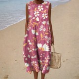 Heather - Comfortable Sleeveless Summer Dress