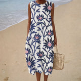 Gladys - Comfortable Sleeveless Summer Dress