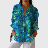 Esther - Lightweight Colourful Shirt with Print