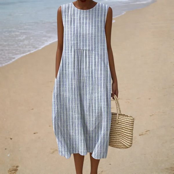 Matilda - Comfortable Sleeveless Summer Dress