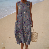 Effie - Comfortable Sleeveless Summer Dress