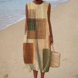 Diana - Comfortable Sleeveless Summer Dress