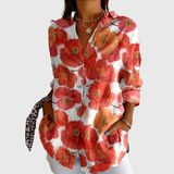 Indigo - Lightweight Colourful Shirt with Print