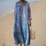 Emmeline - Flattering Printed Summer Dress