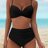 Daisy - Elegant High-Waisted Bikini