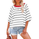 White background with Grey stripes