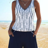 Amanda casual swimsuit with pocket and V-neck
