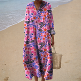 Jane - Flattering Printed Summer Dress