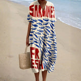 Molly - Sardine Pattern Dress