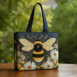 Handmade Bag - Bee with Daisies