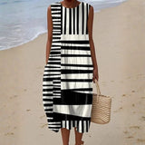 Bess - Elegant Graphic Dress