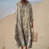 Isobel - Flattering Printed Summer Dress