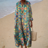 Hilda - Flattering Printed Summer Dress