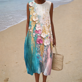 Felicity - Comfortable Sleeveless Summer Dress