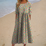 Rosalie - Chic and Comfortable Long Flowing Dress