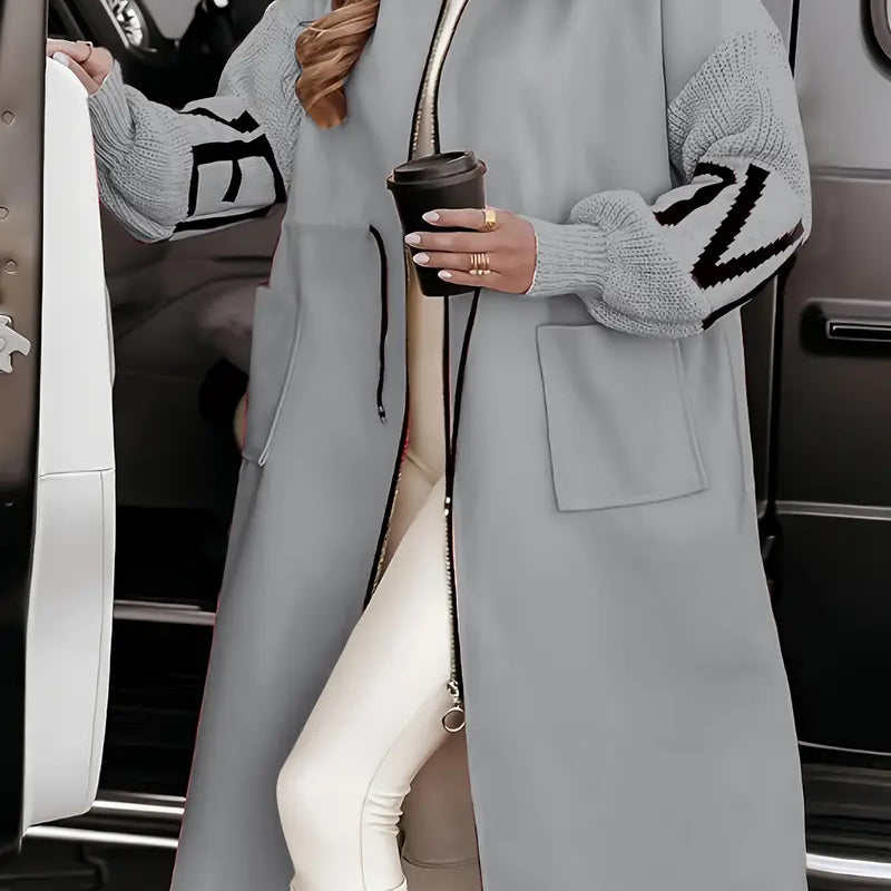 Rosana - Elegant Hooded Coatigan
