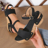 Catherine - Elegant Wedge Sandals