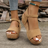 Catherine - Elegant Wedge Sandals