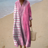 Enid - Flattering Printed Summer Dress