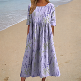 Rosalie - Chic and Comfortable Long Flowing Dress