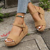 Catherine - Elegant Wedge Sandals