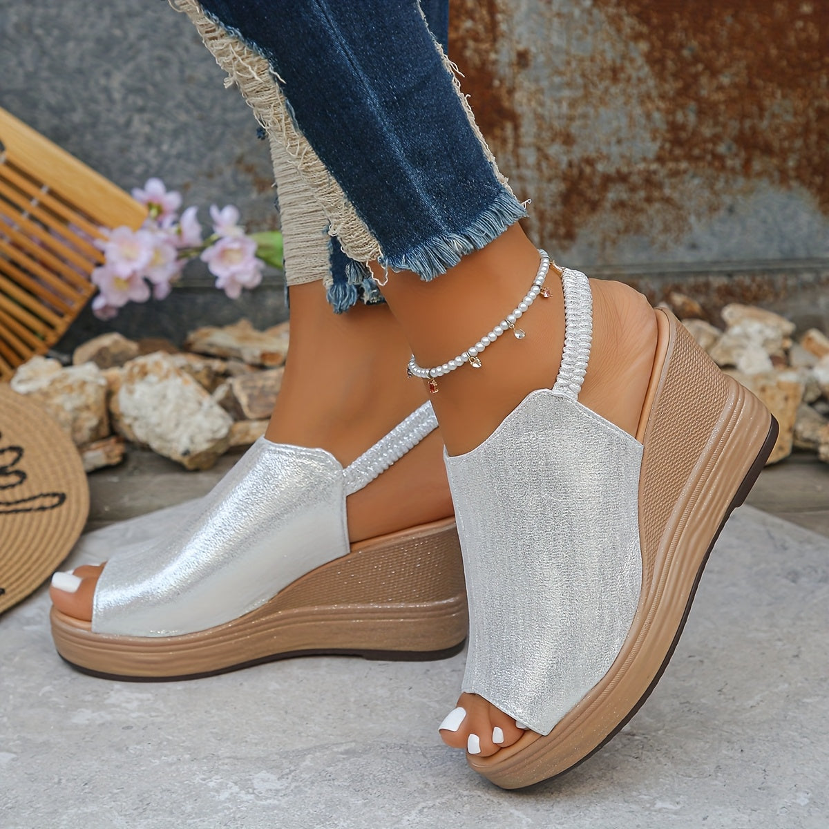 Aurora - Orthopedic Wedge Sandals