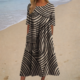 Rosalie - Chic and Comfortable Long Flowing Dress
