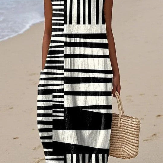 Bess - Elegant Graphic Dress