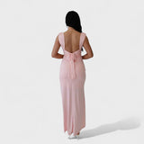 Sarela - Long Dress with Open Back
