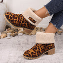 Brown Leopard Print