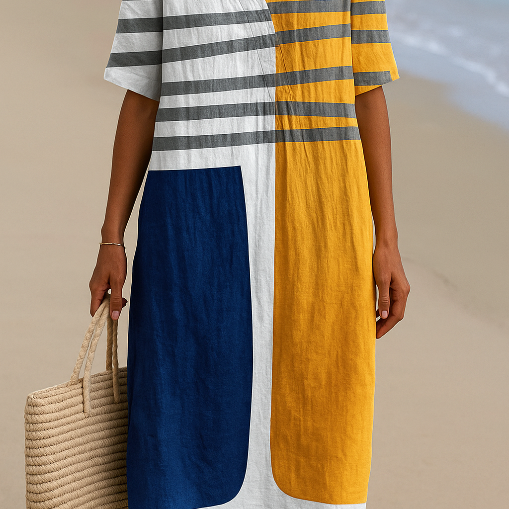 Lydia - Colour Block Dress