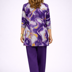 Danielle purple three-piece set, view 2