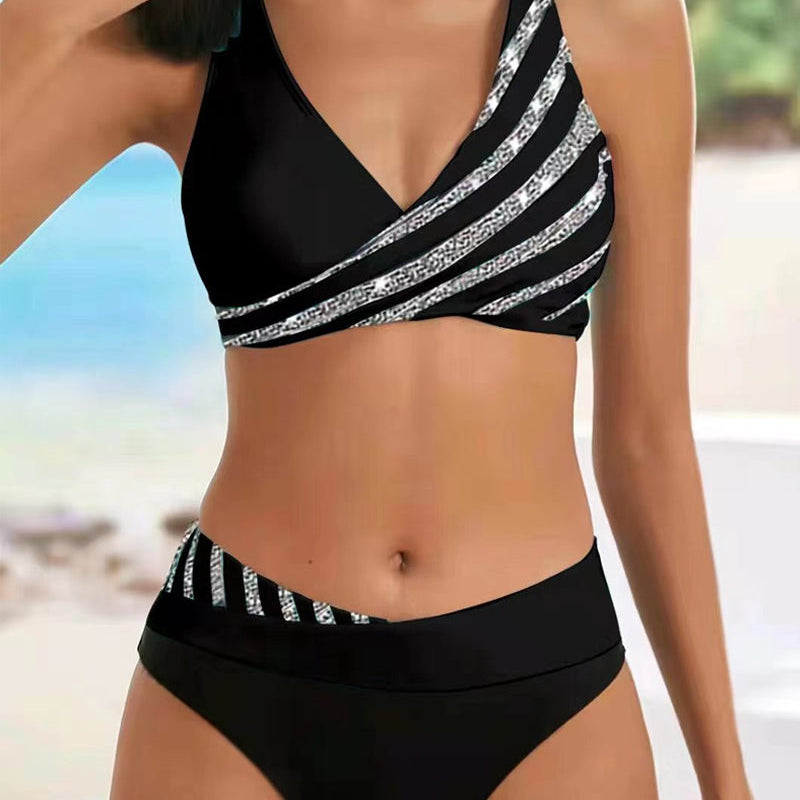 Maya - Printed Bikini in Warm Tones