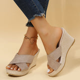 Coralie - Relaxed Wedge Sandals