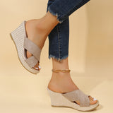 Coralie - Relaxed Wedge Sandals