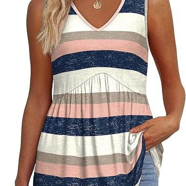 ELIORA - Effortless Flowy Sleeveless Tank Top