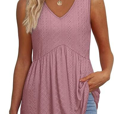 ELIORA - Effortless Flowy Sleeveless Tank Top