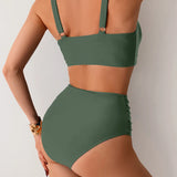 Emily - High-Waisted Summer Swimsuit